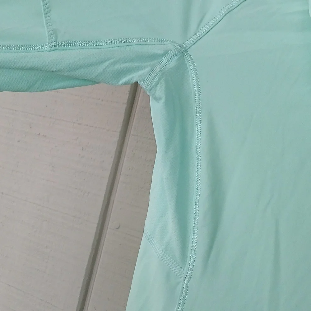 Lululemon Athletica Runbeam Hoodie Mint Green Size 4 - Picture 10 of 11